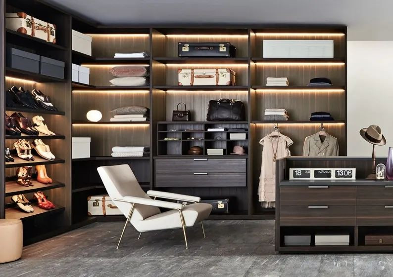 Molteni&C衣帽間，驚艷眼球的高階優(yōu)雅